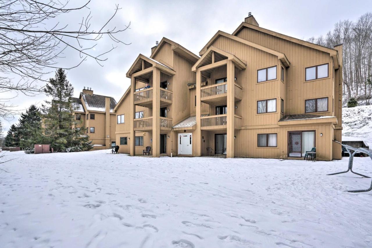 Ski-Inandout And Golf Condo With Aandc At Holiday Valley! Ellicottville Exteriér fotografie